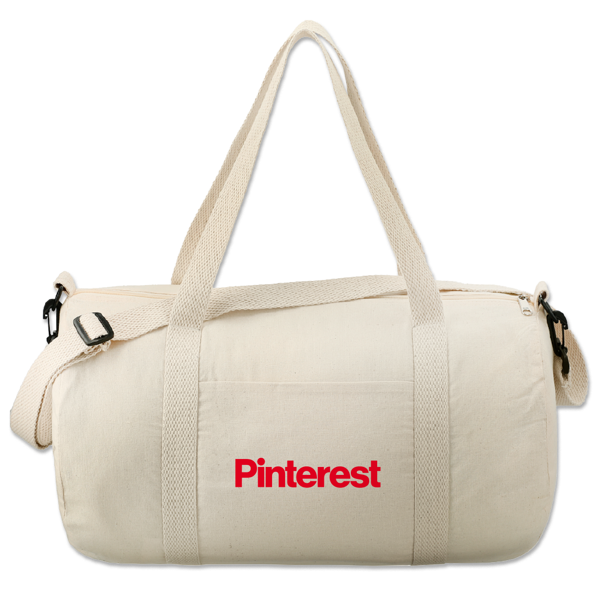 Pinterest - Candidate Experience - 18” Cotton Canvas Duffel