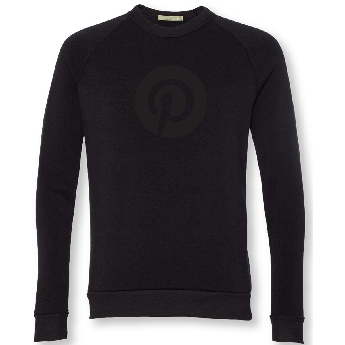 Pinterest - Matte Black Crewneck Sweater